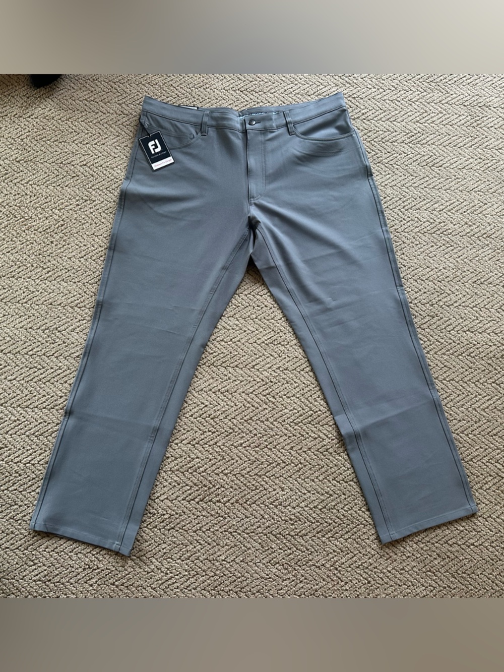 FootJoy Gray Performance Men’s Golf Pants 38/30